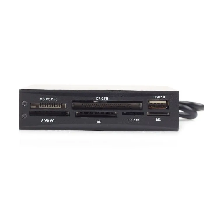 Cititor de carduri Gembird FDI2-ALLIN1-02-B, , Negru