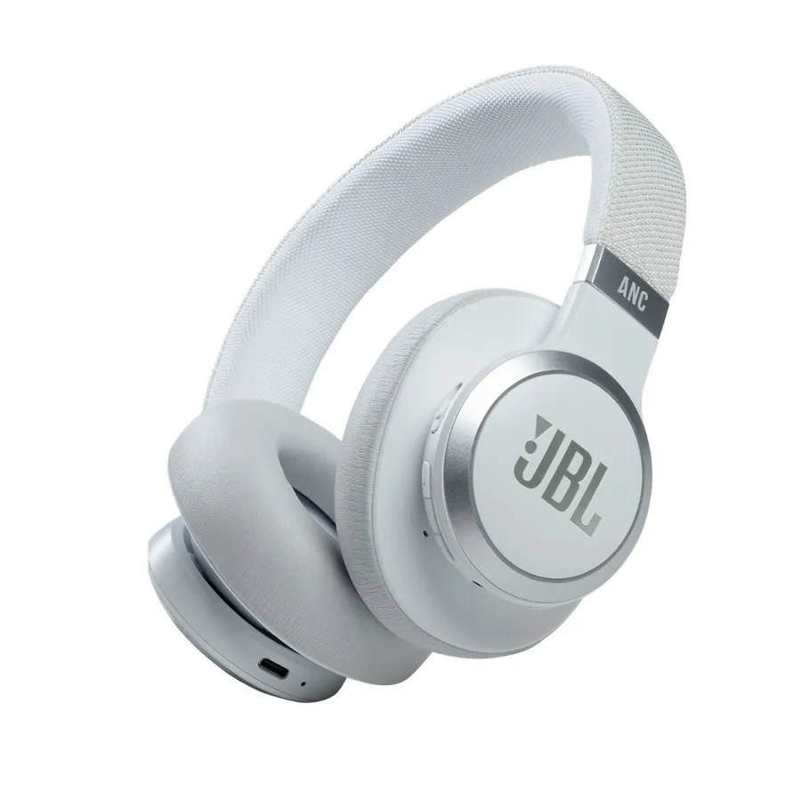 Căști JBL Live 660NC, Alb