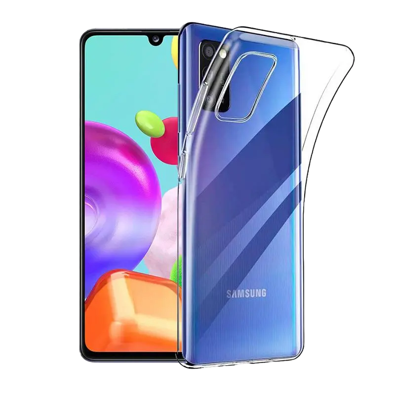 Husă Xcover Galaxy A02s - TPU ultra-thin, Transparent