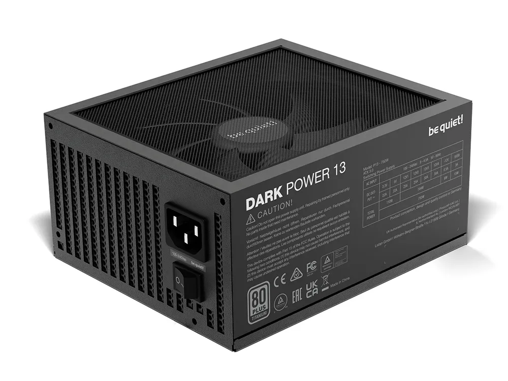 Sursă Alimentare PC be quiet! DARK POWER 13, 750W, ATX, Complet modular