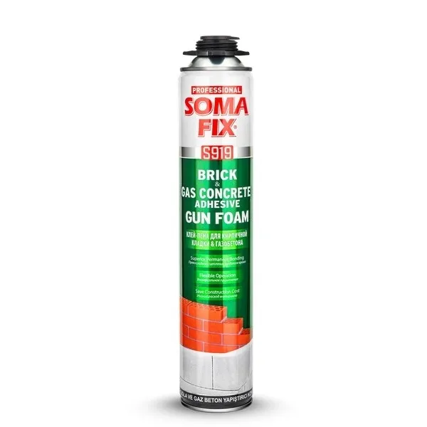 Adeziv poliurit. PISTOL, caramida/beton, 750ml