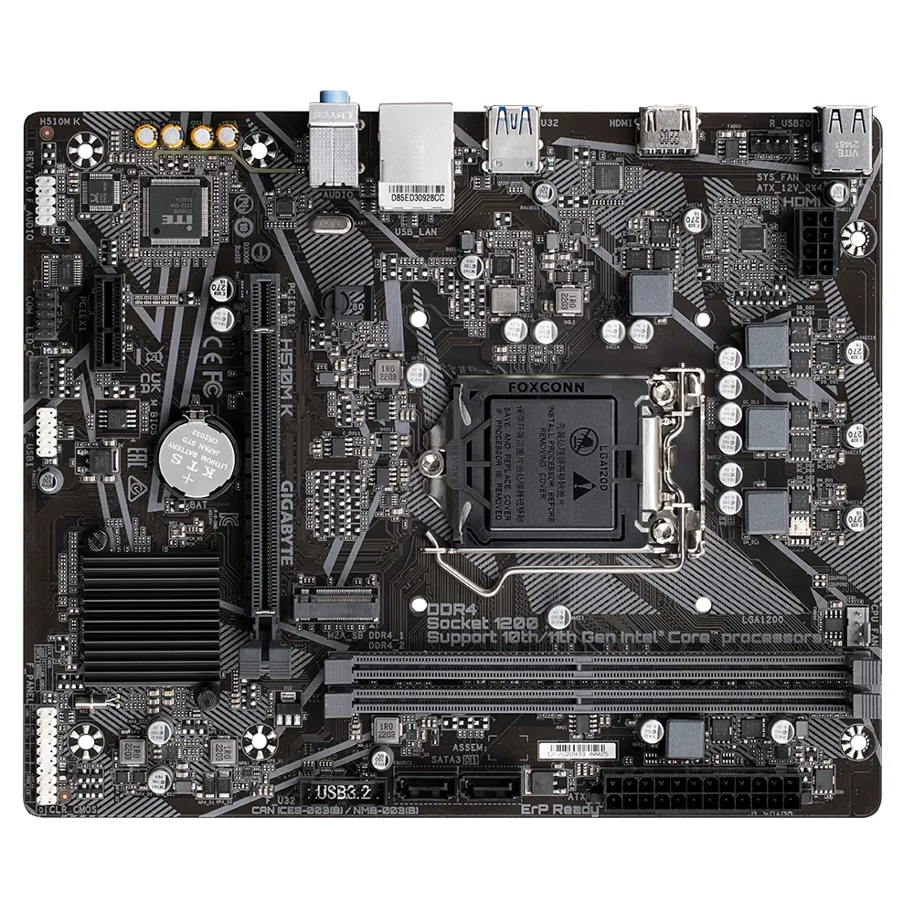 Placă de bază Gigabyte H510M K, LGA1200, Intel H510, Micro-ATX