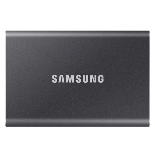 SSD portabil extern Samsung Portable SSD T7,  2 TB, Grey (MU-PC2T0T/WW)