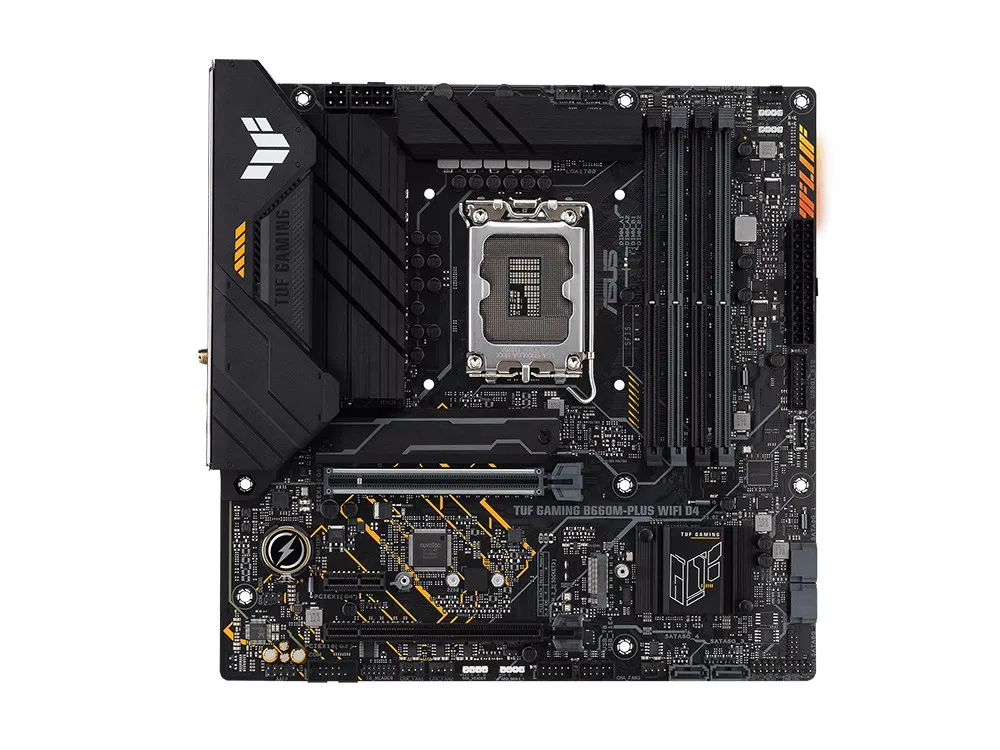 Placă de bază ASUS TUF GAMING B660M-PLUS WIFI D4, LGA1700, Intel B660, Micro-ATX