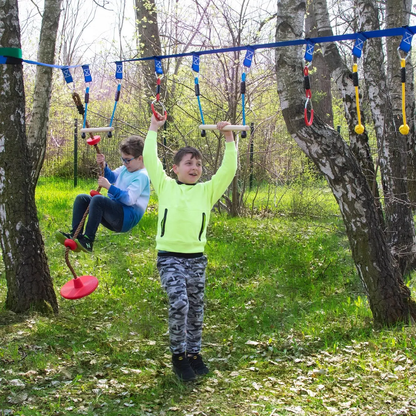 Cursa portabil cu obstacole pentru copii - JUMI 