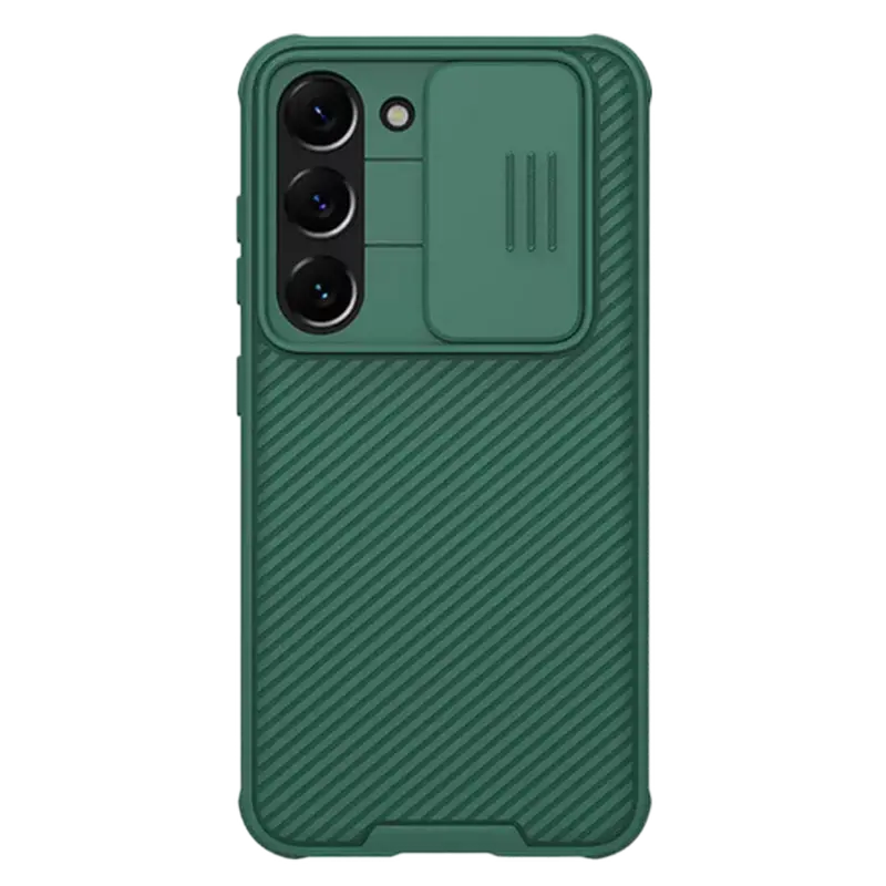 Husă Nillkin Galaxy S23+ Camshield Pro, Verde închis