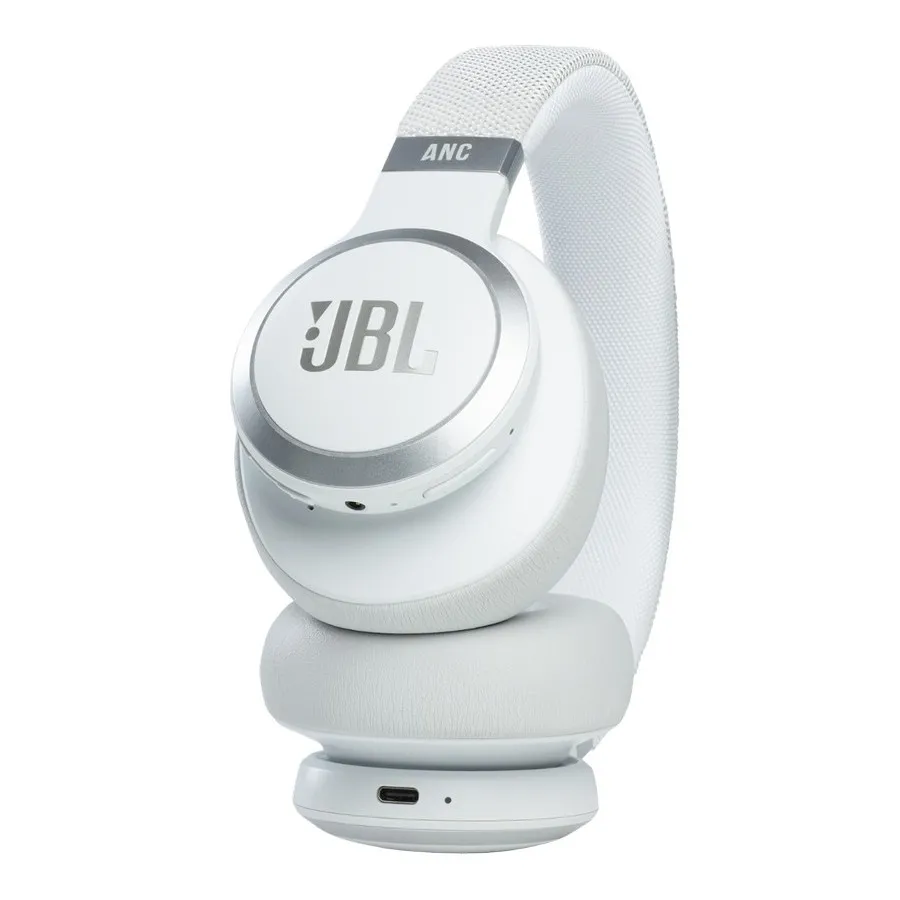 Căști JBL Live 660NC, Alb