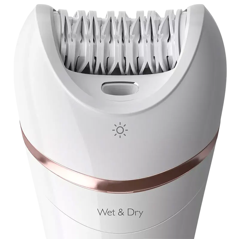Epilator Philips Series 9000 BRE740/90, Alb