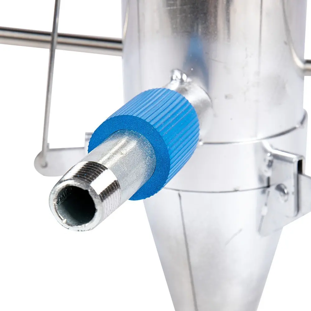 Plantator inox cu 2 manere si pedala Micul Fermier