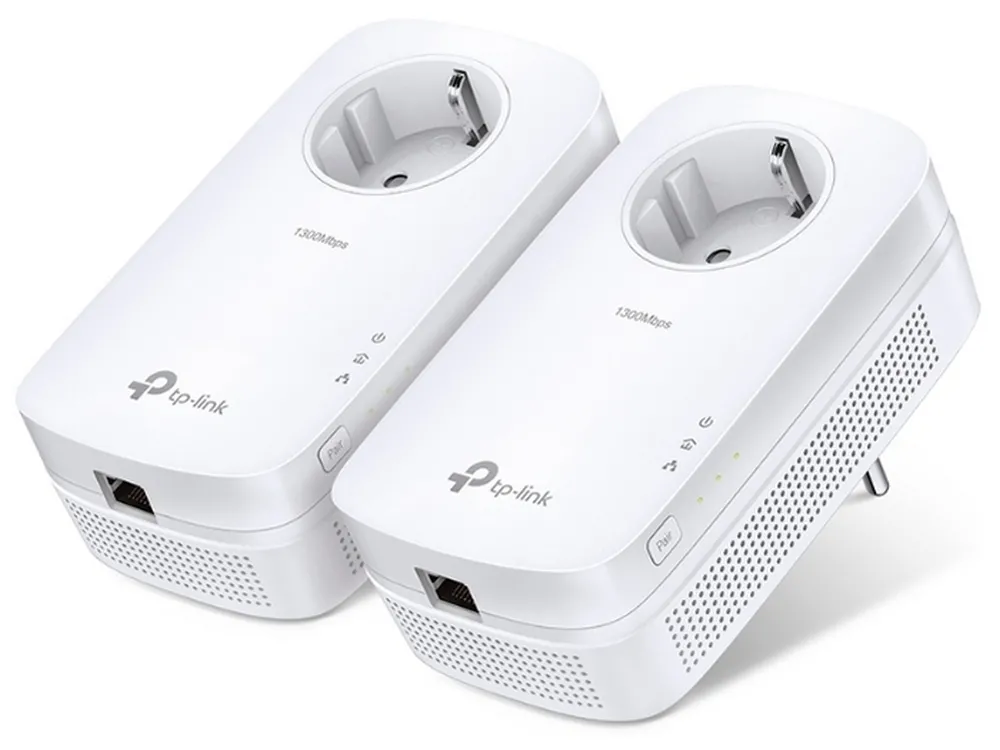 Powerline Adapter  TP-LINK TL-PA8010PKIT, AV1300, 1300 Mbps, Alb