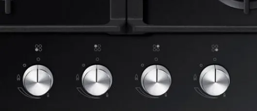 Plită pe gaz Samsung NA64H3000AK/WT, Negru