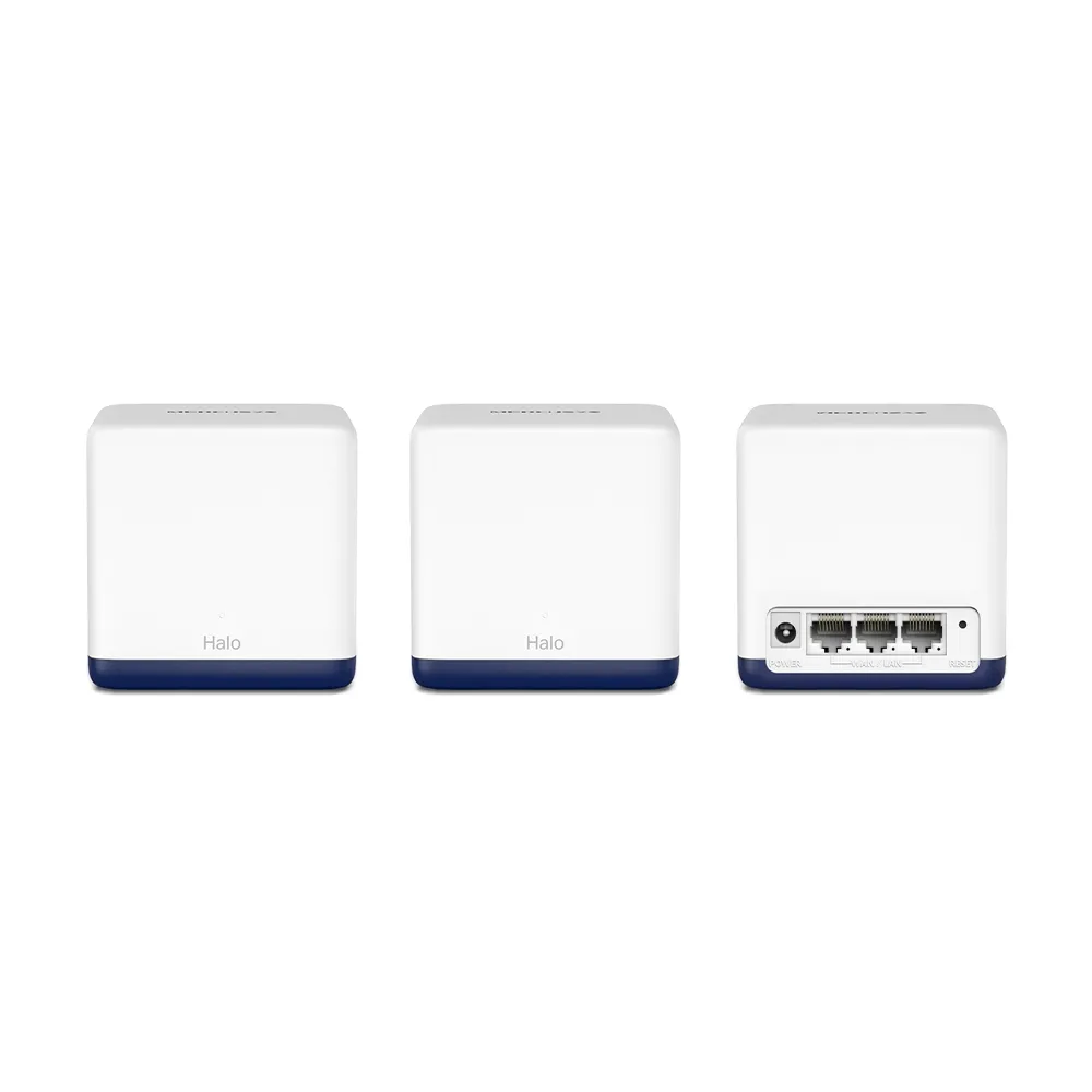 Sistem Wi-Fi Mesh MERCUSYS Halo H50G (3-pack), Alb