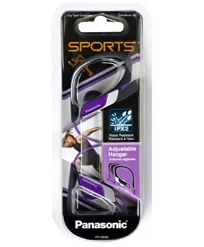 Căști Panasonic RP-HS34E, Violet