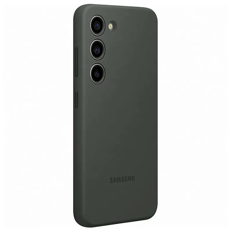 Husă Samsung Silicone Cover for Galaxy S23, Verde