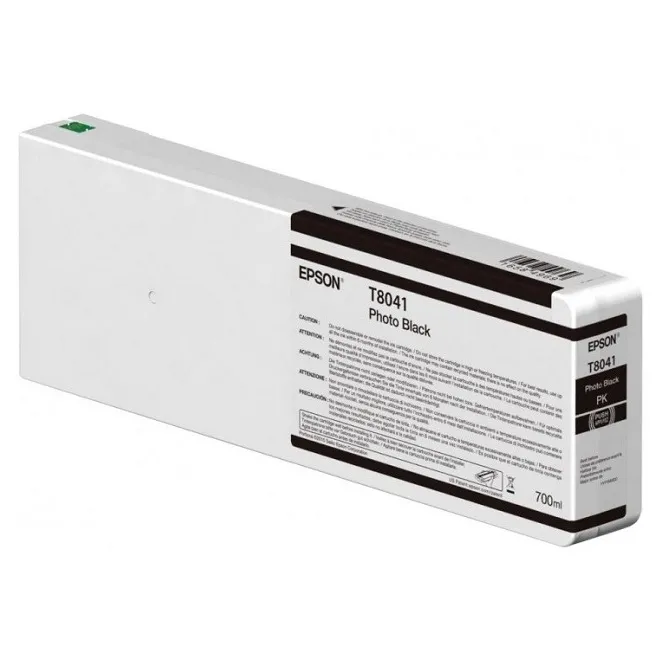 Cartuș de cerneală Epson T804 UltraChrome HDX/HD, C13T804100, Negru foto