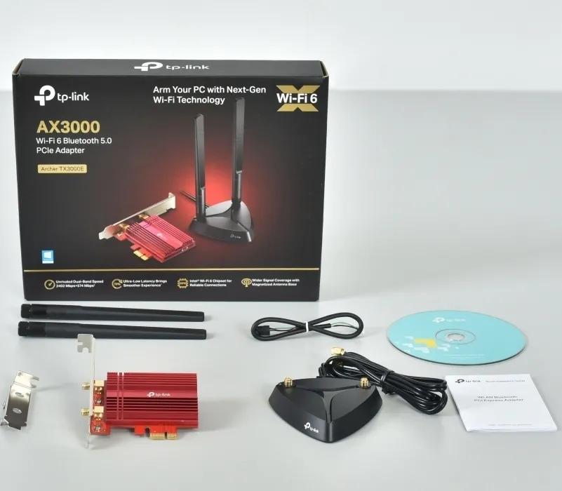 Bluetooth + Wi-Fi adapter TP-LINK Archer TX3000E. AX3000