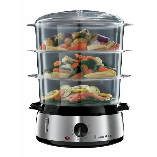 Aparat de gătit cu aburi Russell Hobbs 19270-56, Oțel inoxidabil