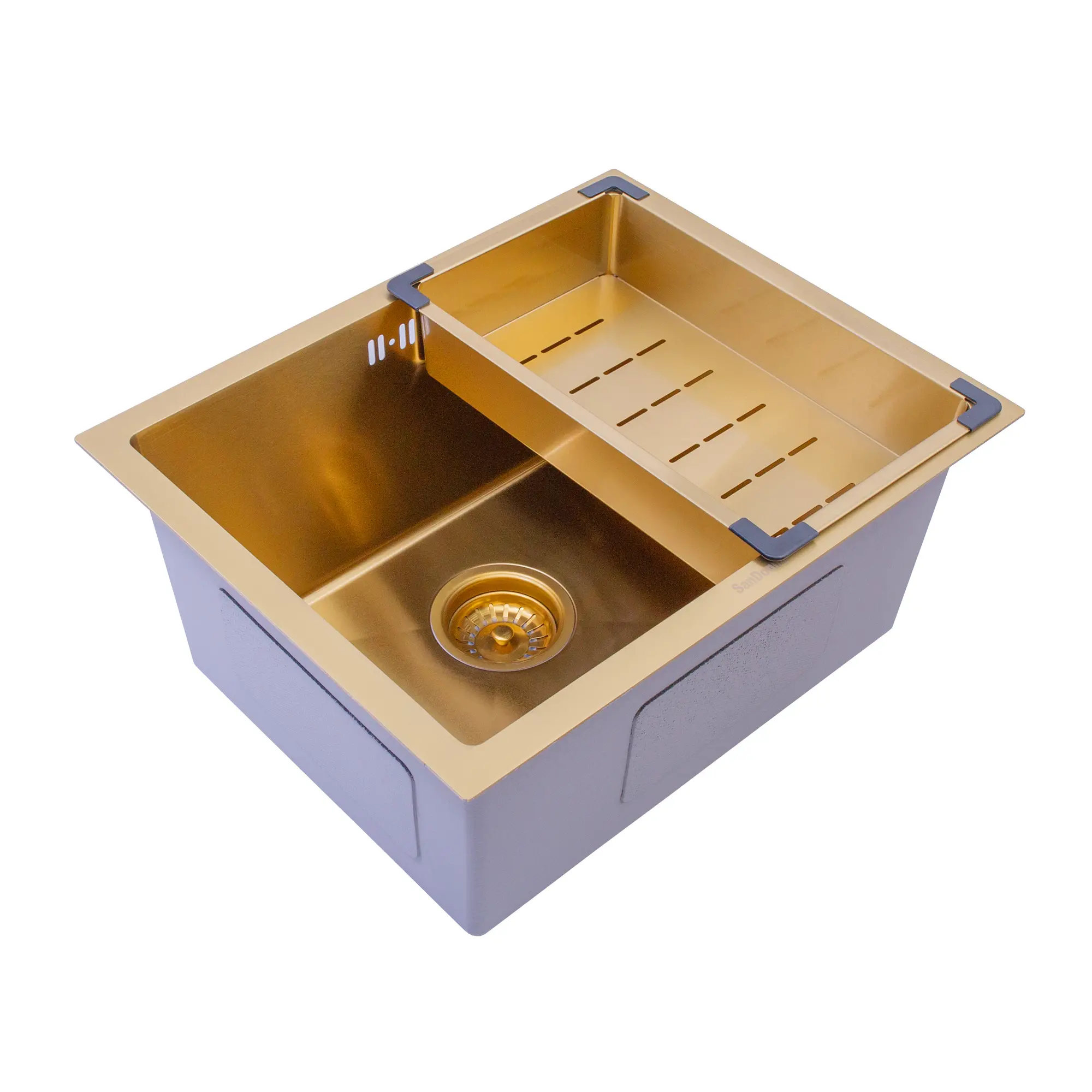 Chiuveta handmade SanDonna HD5040 (Auriu)