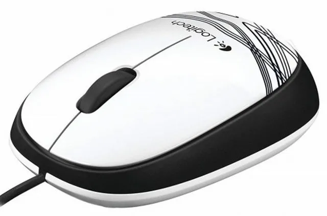 Mouse Logitech M105, Negru/Alb