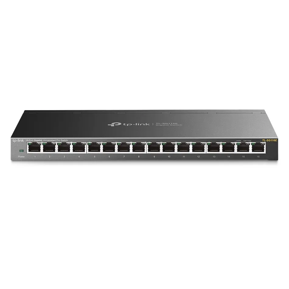 Switch de rețea TP-LINK TL-SG116E, 16x 10/100/1000 Mbps