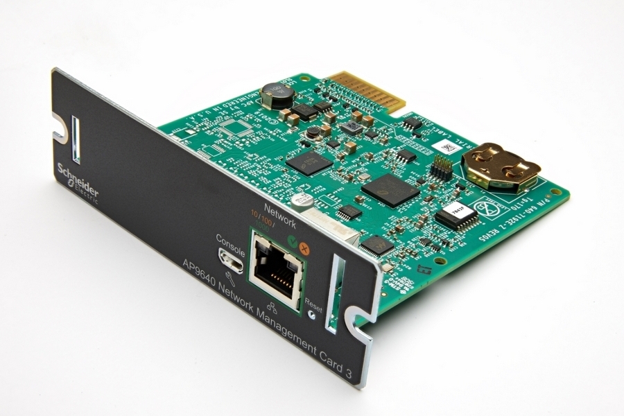 Card de gestionare a rețelei APC AP9640, Turn