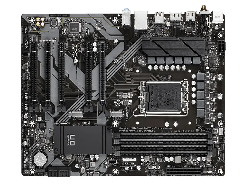 Placă de bază Gigabyte B760 DS3H AX, LGA1700, Intel B760, ATX