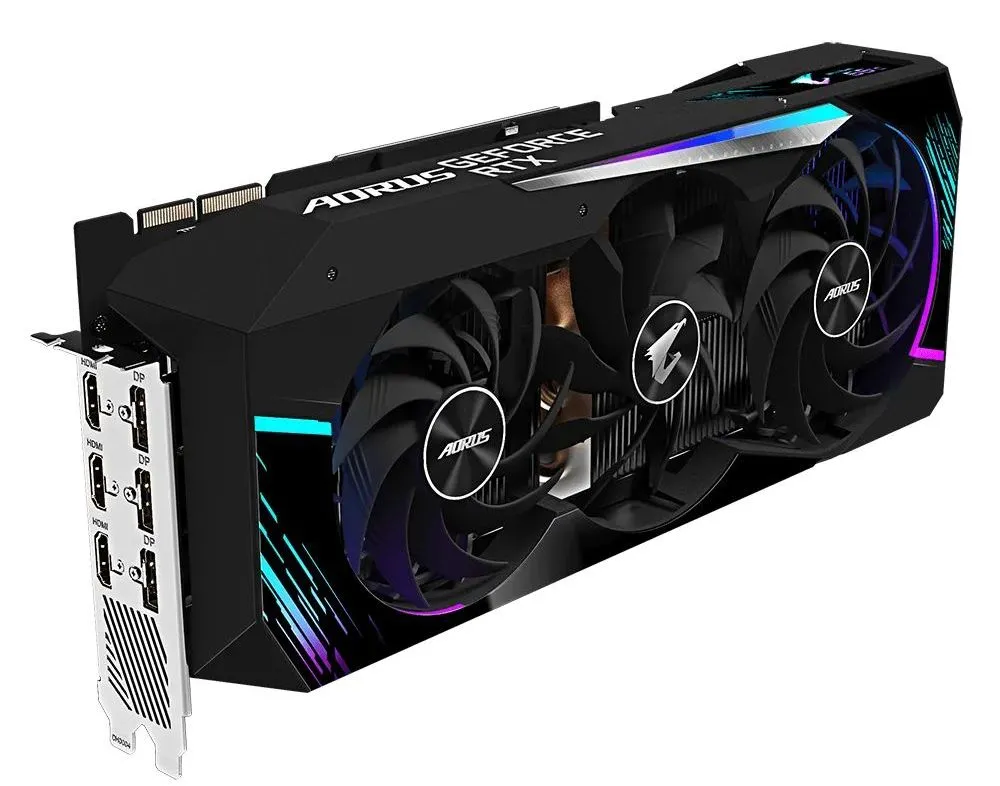 Placă Video Gigabyte GV-N3090AORUS M-24GD, 24GB GDDR6X 384bit