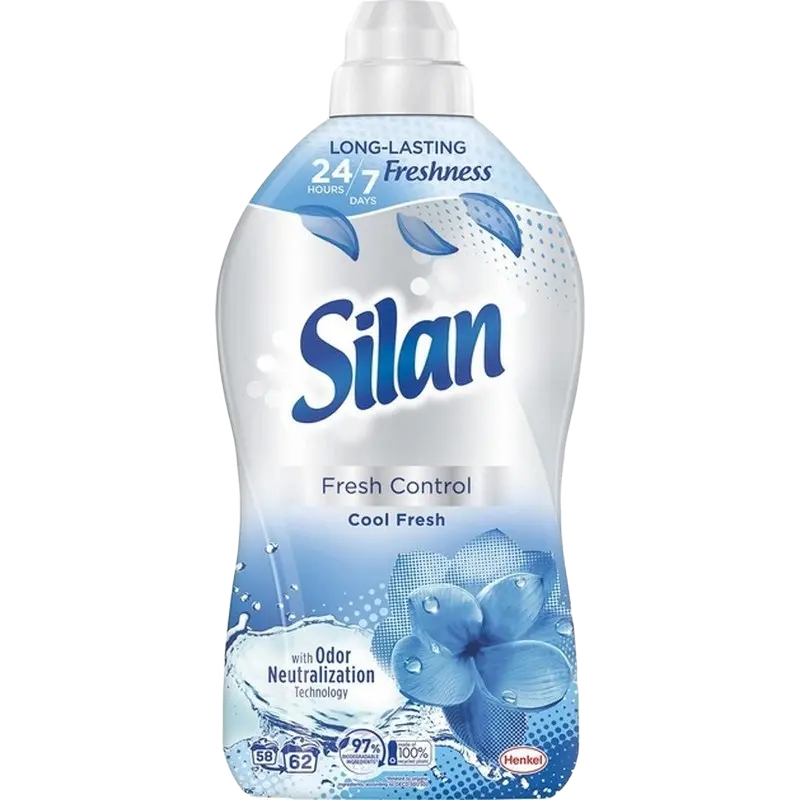 Balsam de rufe Silan AT Cool Fresh, 1,364 L