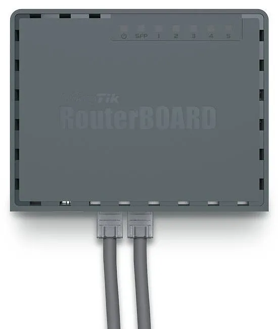 Router MikroTik hEX S, Negru