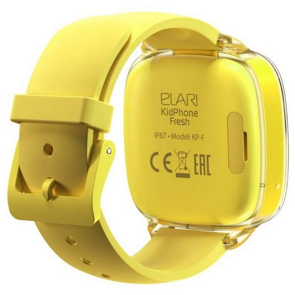 Ceas pentru copii Elari KidPhone Fresh, Galben