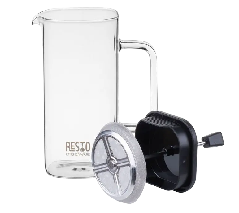 Cafetiera French Press RESTO 90504, 0,8L, Transparent