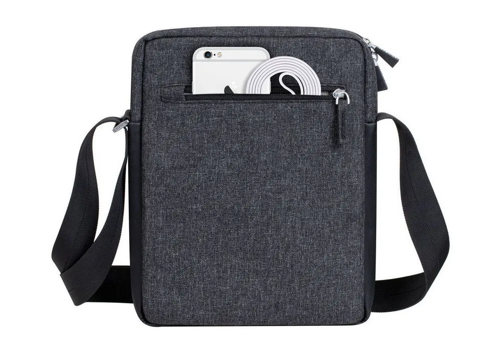 Geantă pentru Tabletă RivaCase Lantau, 11", Poliester, Negru
