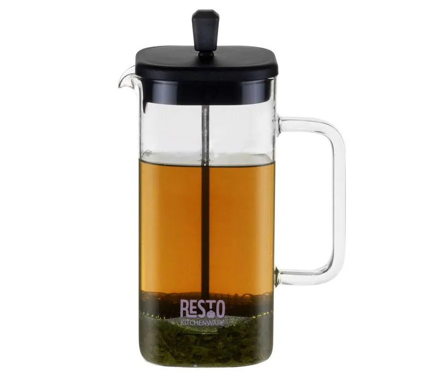 Cafetiera French Press RESTO 90504, 0,8L, Transparent