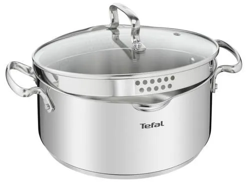 Set de vase Tefal G719SA74, 6,1L, Argintiu
