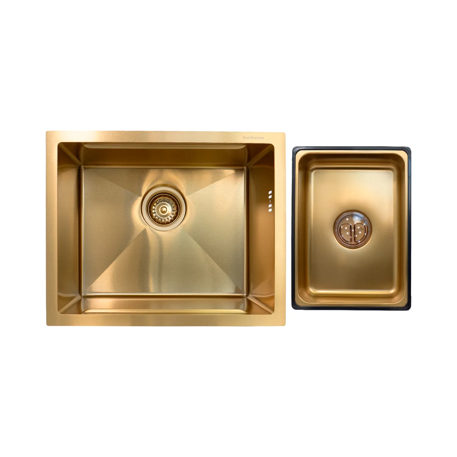 Chiuveta handmade SanDonna HD5040 (Auriu)