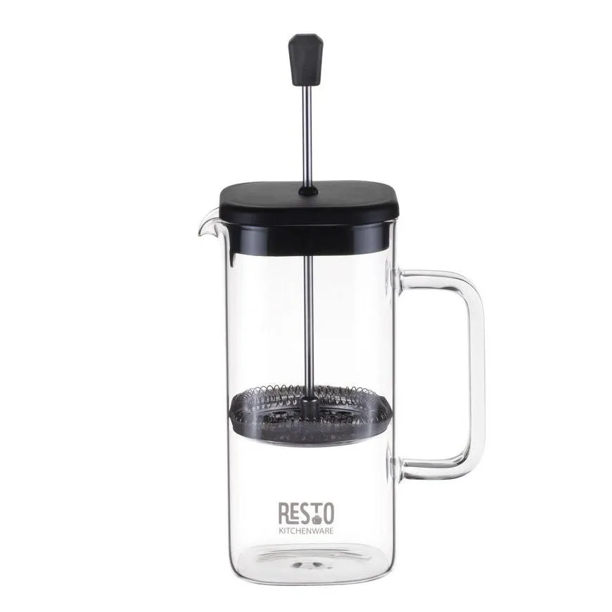 Cafetiera French Press RESTO 90504, 0,8L, Transparent