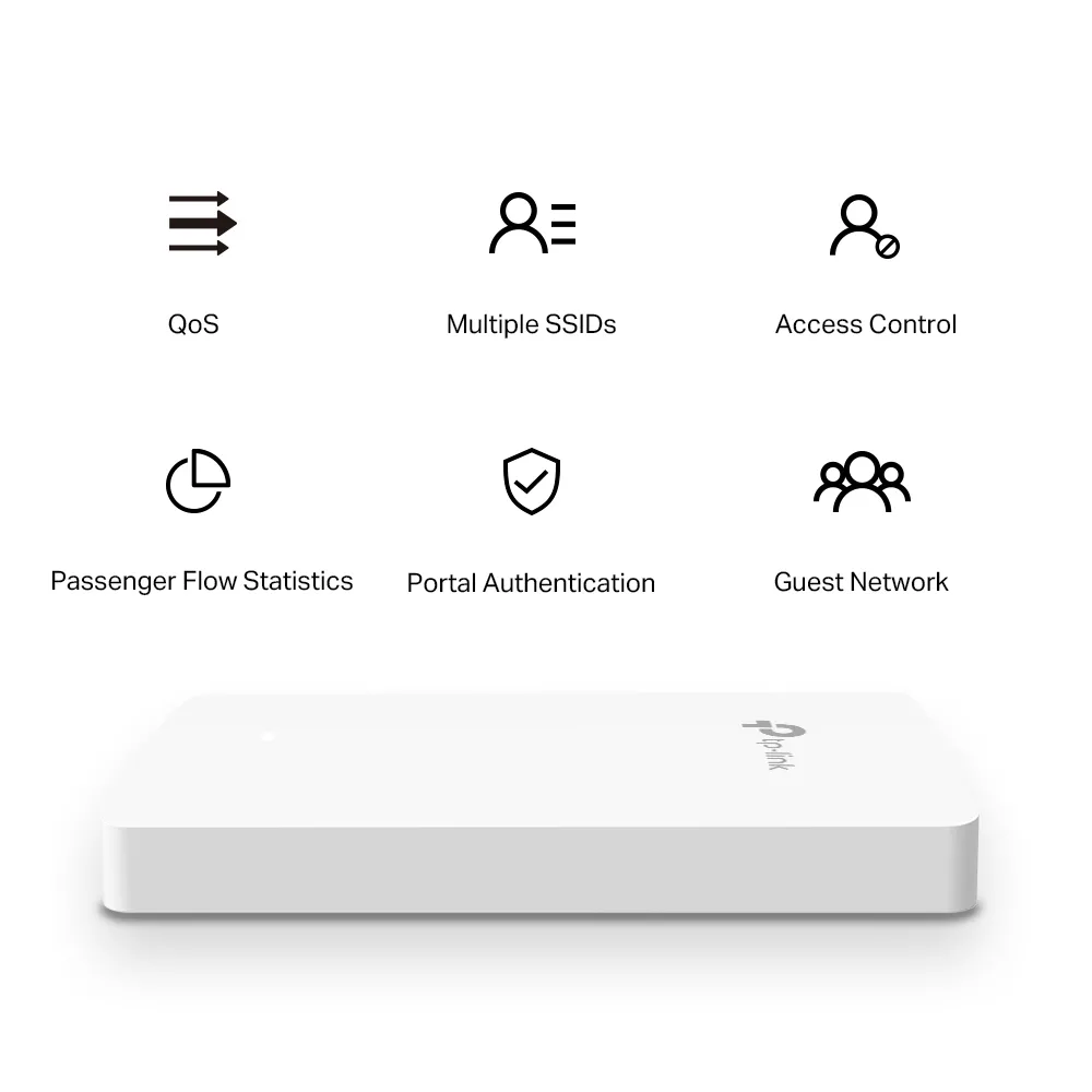 Punct de acces fără fir TP-LINK EAP235-Wall, 300 Mbps, 867 Mbps, Alb