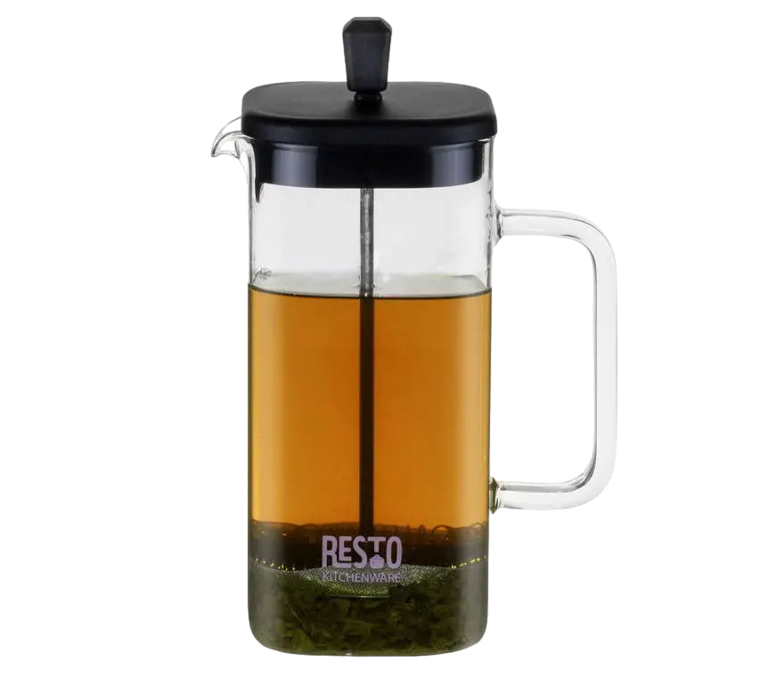 Cafetiera French Press RESTO 90504, 0,8L, Transparent