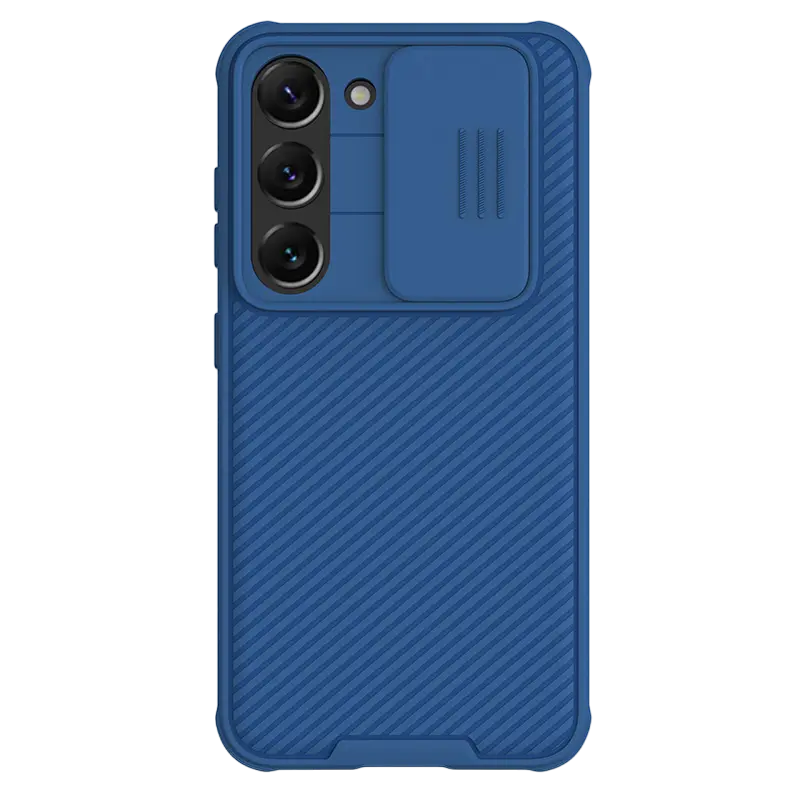 Husă Nillkin Galaxy S23+ Camshield Pro, Albastru