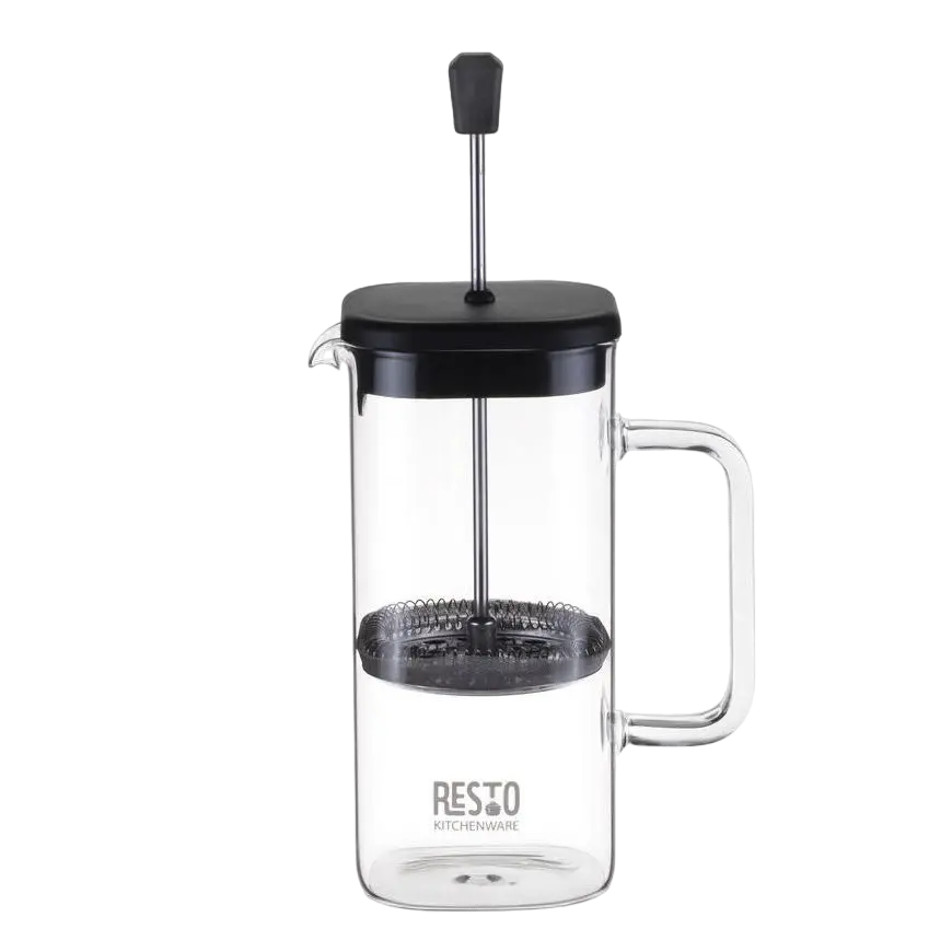 Cafetiera French Press RESTO 90504, 0,8L, Transparent