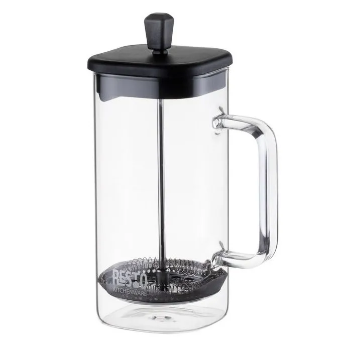 Cafetiera French Press RESTO 90504, 0,8L, Transparent