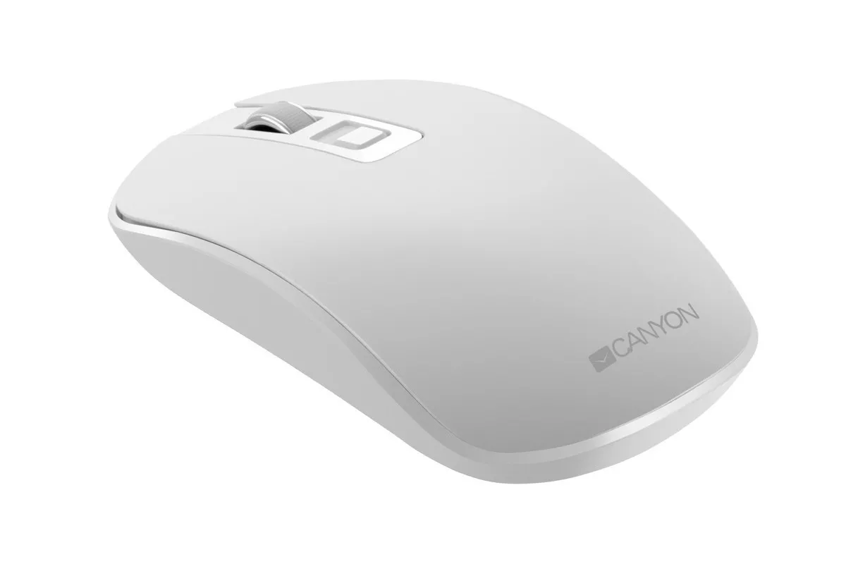 Mouse Wireless Canyon MW-18, Alb