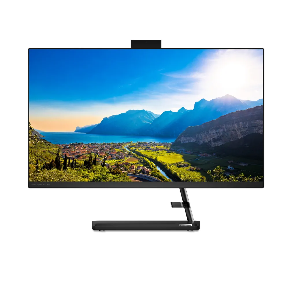 Computer All-in-One Lenovo IdeaCentre 3 27ITL6, 27", Intel Core i3-1115G4, 8GB/256GB, Fără SO, Negru