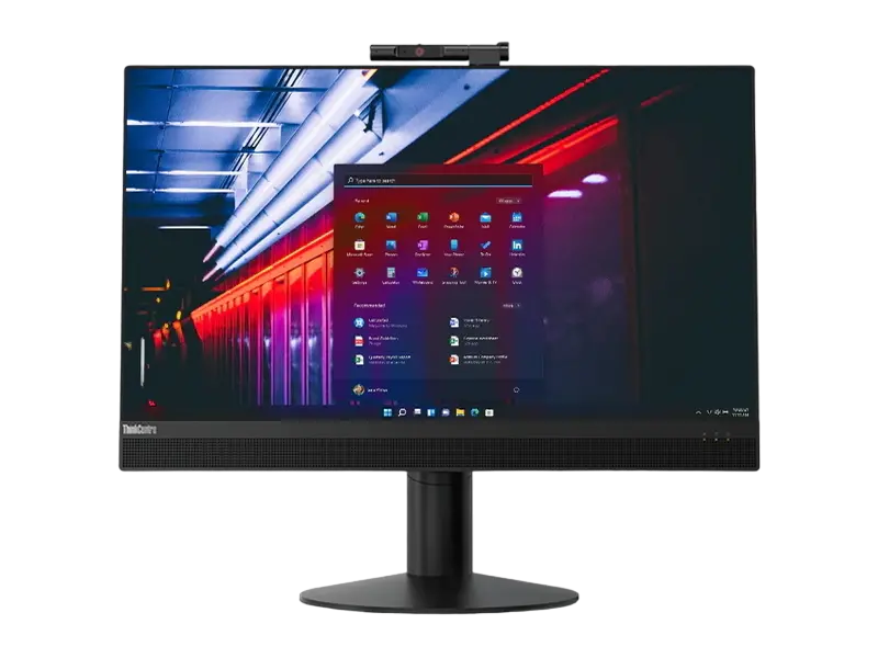 Computer All-in-One Lenovo ThinkCentre M920z, 23,8", Intel Core i3-10100T, 8GB/256GB, Windows 10 Pro 64-bit, Negru