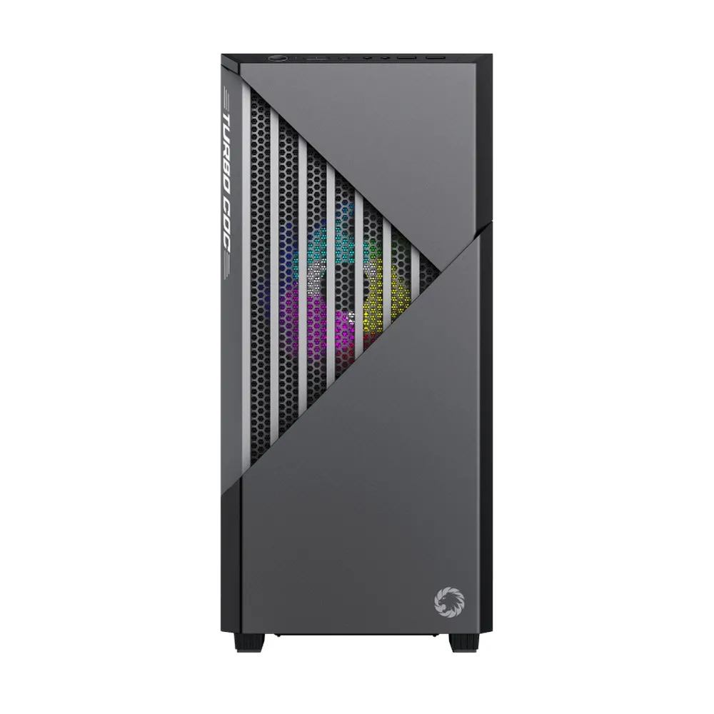Carcasă PC Gamemax Contac COC, Midi-Tower, ATX, Negru/Gri