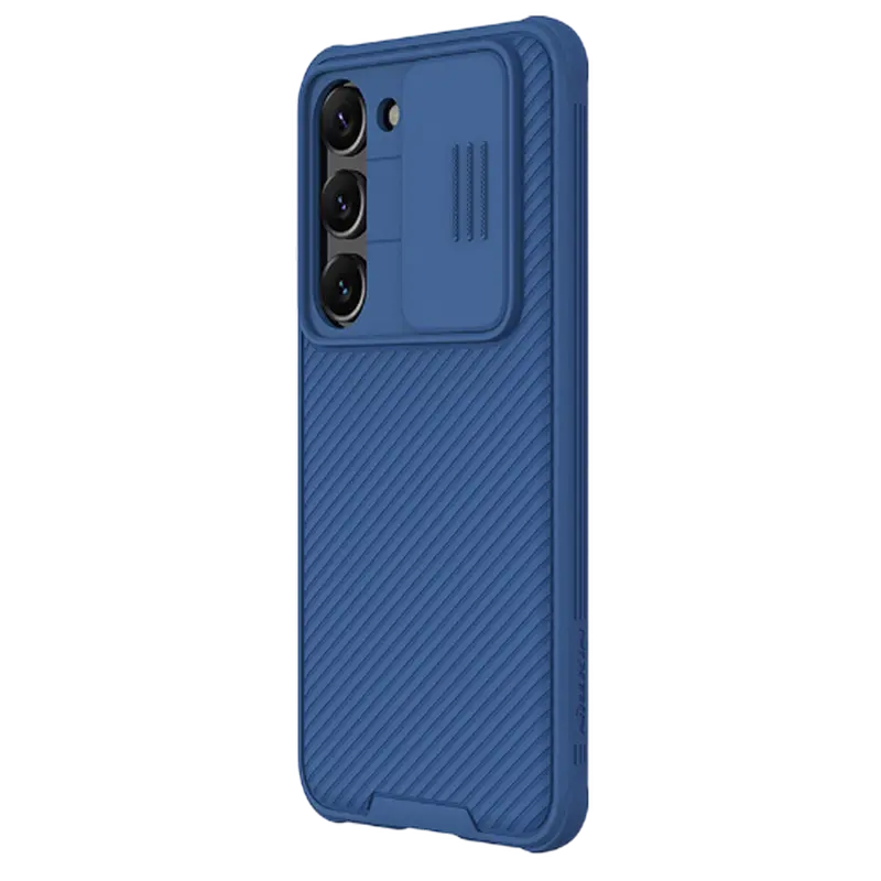 Husă Nillkin Galaxy S23+ Camshield Pro, Albastru