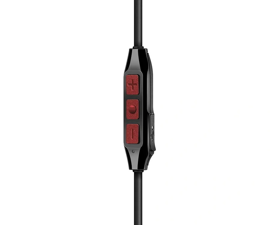 Căști Sennheiser Momentum Free, Negru/Rosu