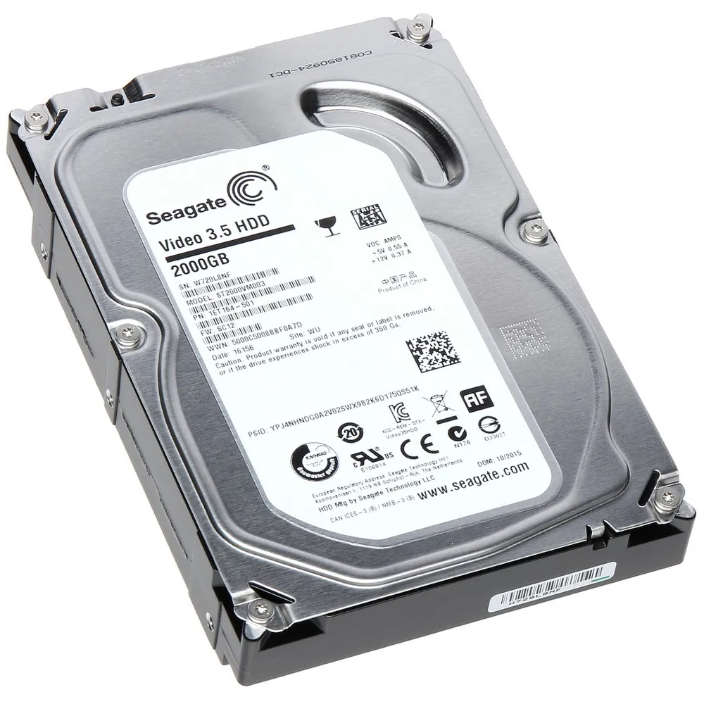 Unitate HDD Seagate Video 3.5 HDD, 3.5", 2 TB <ST2000VM003>
