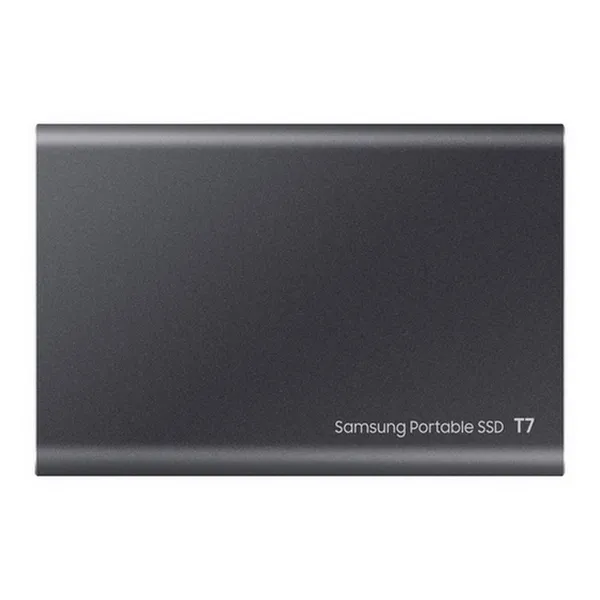 SSD portabil extern Samsung Portable SSD T7, 500 GB, Grey (MU-PC500T/WW)