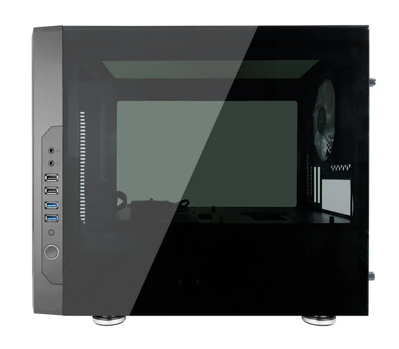 Carcasă PC Chieftec GM-01B-OP, Micro-ATX, ATX, Negru